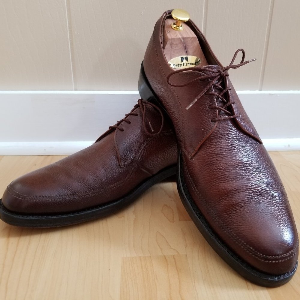 Florsheim 16803 Brown Apron Derbies in 12D - Made in Canada!